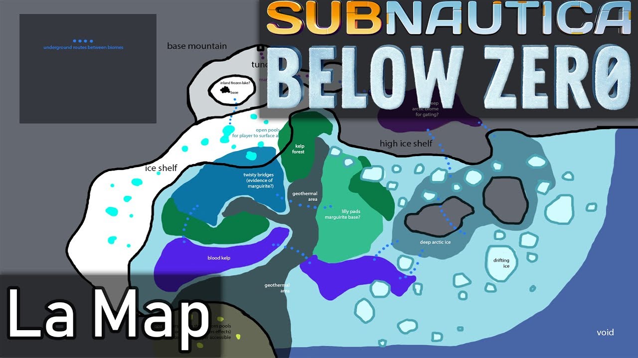 subnautica below zero map koppa mine